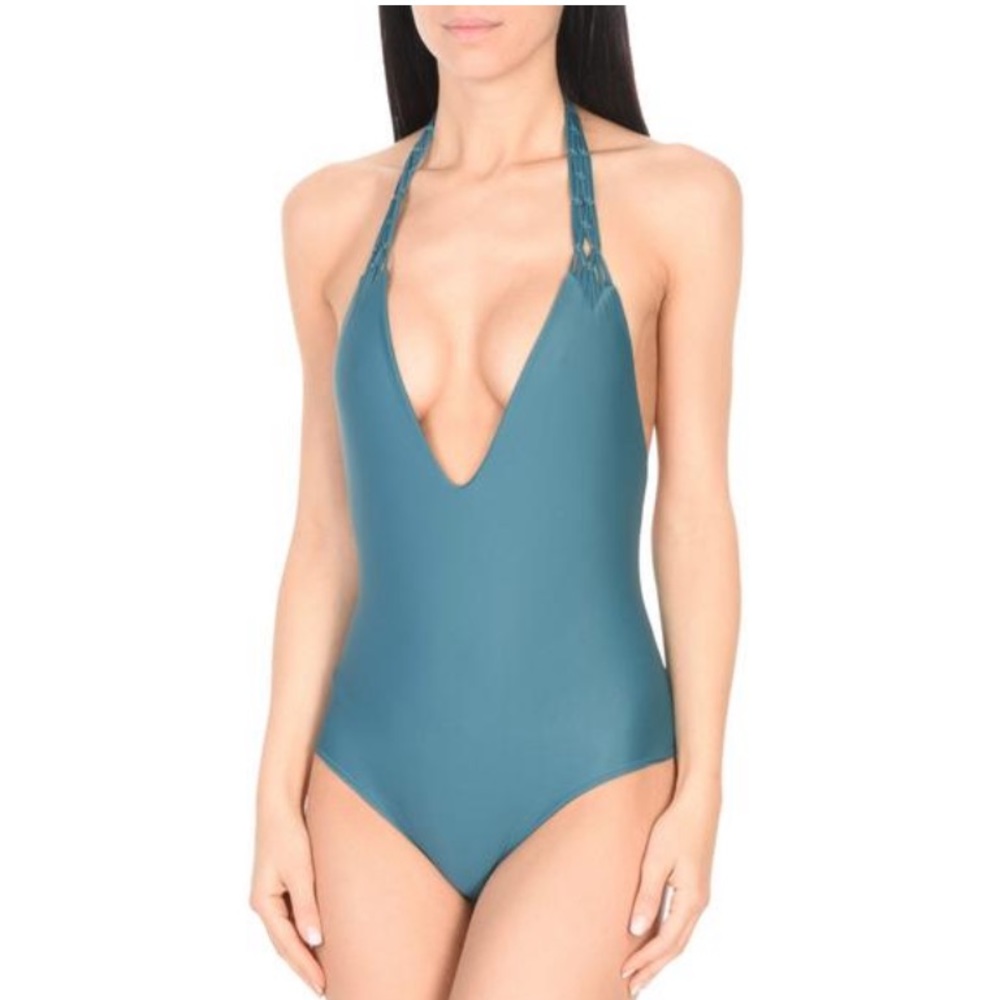 Mikoh Topanga Macrame One Piece Small